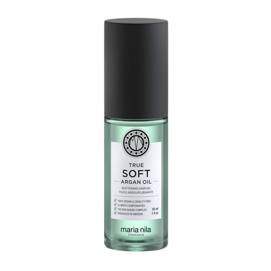 Maria Nila True Soft Argan Oil 30ml travel smoothing hair oil for frizz control