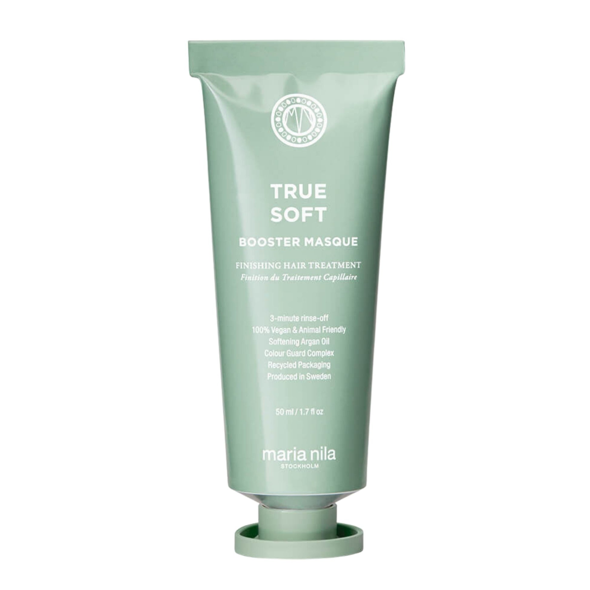 Maria Nila True Soft Booster Masque 50ml hydrating hair mask for dry and frizzy hair