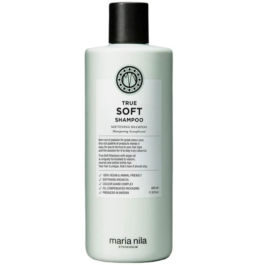 Maria Nila True Soft Shampoo 350ml moisturising shampoo for dry and frizzy hair