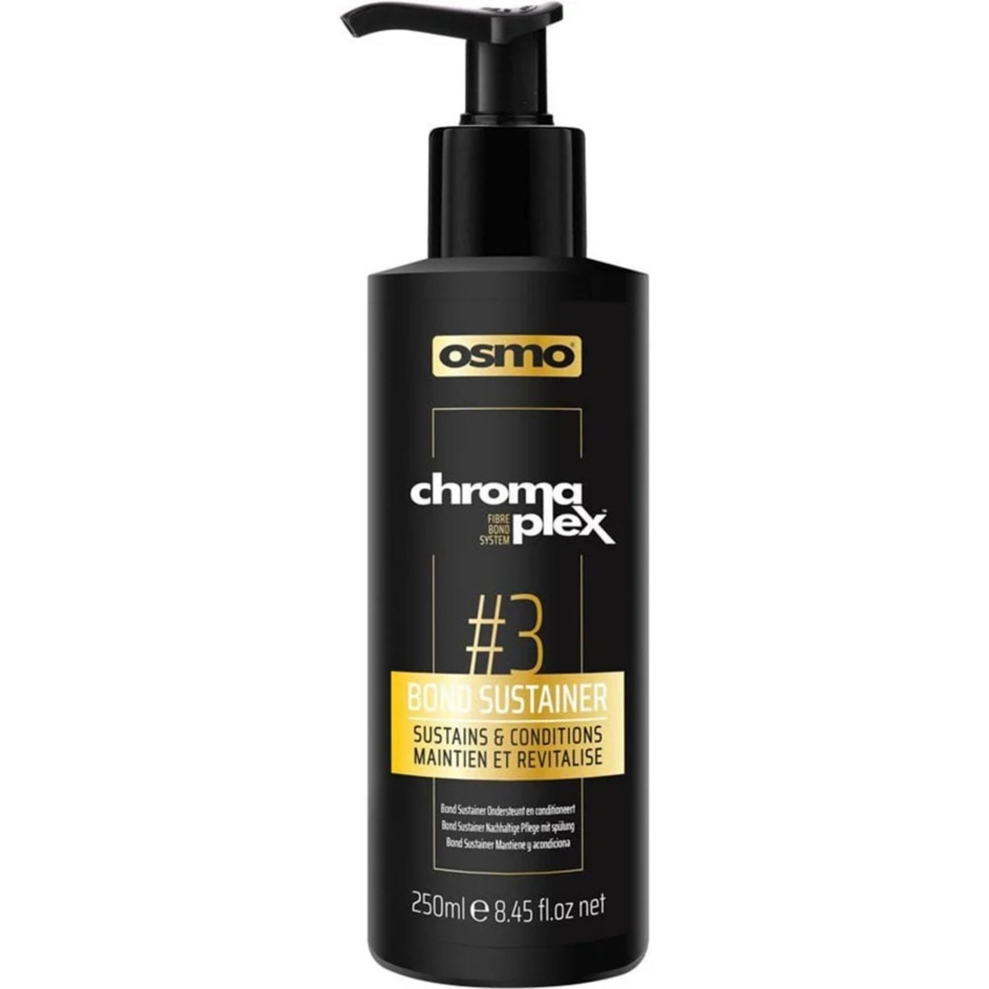 Osmo Chromaplex No 3 Bond Sustainer 250ml hair repair treatment to strengthen and maintain damaged hair