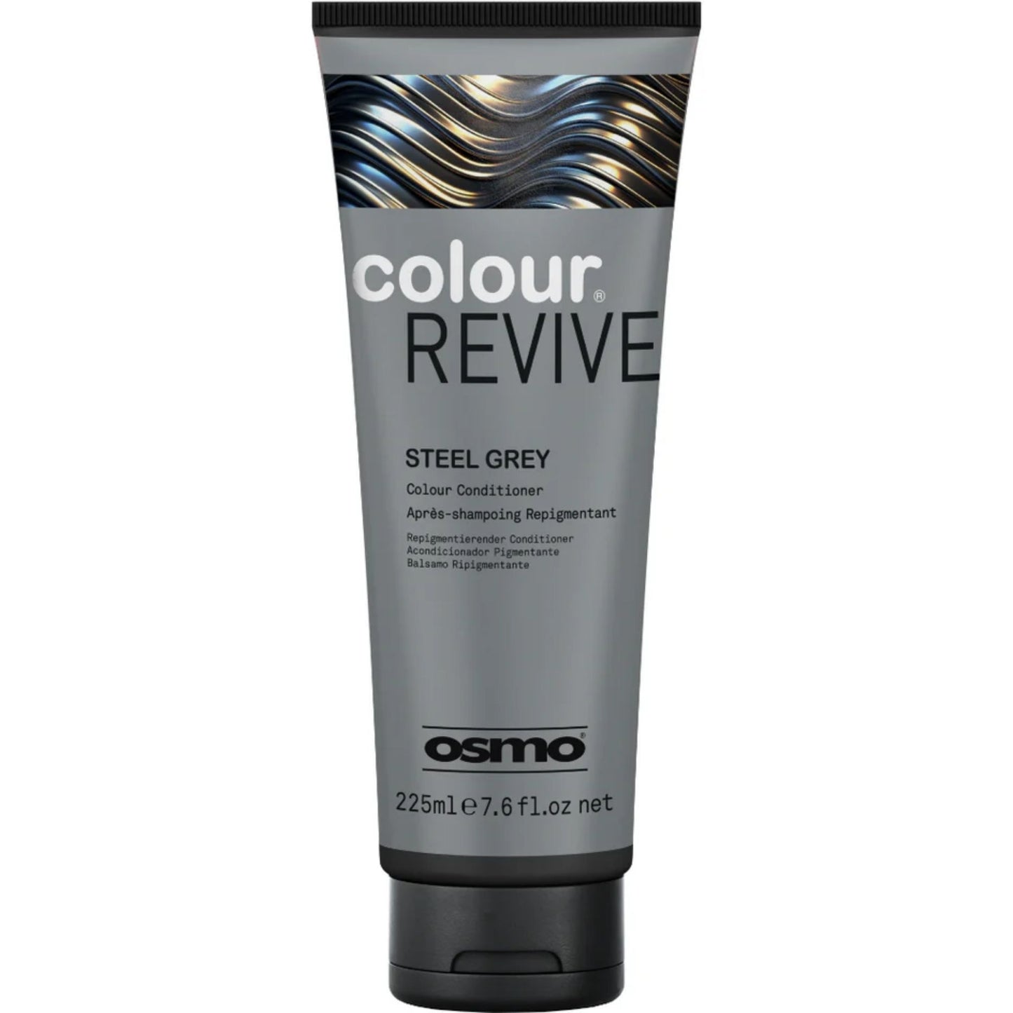 Osmo Colour Revive Steel Grey 225ml semi-permanent hair toner for cool grey hair tones