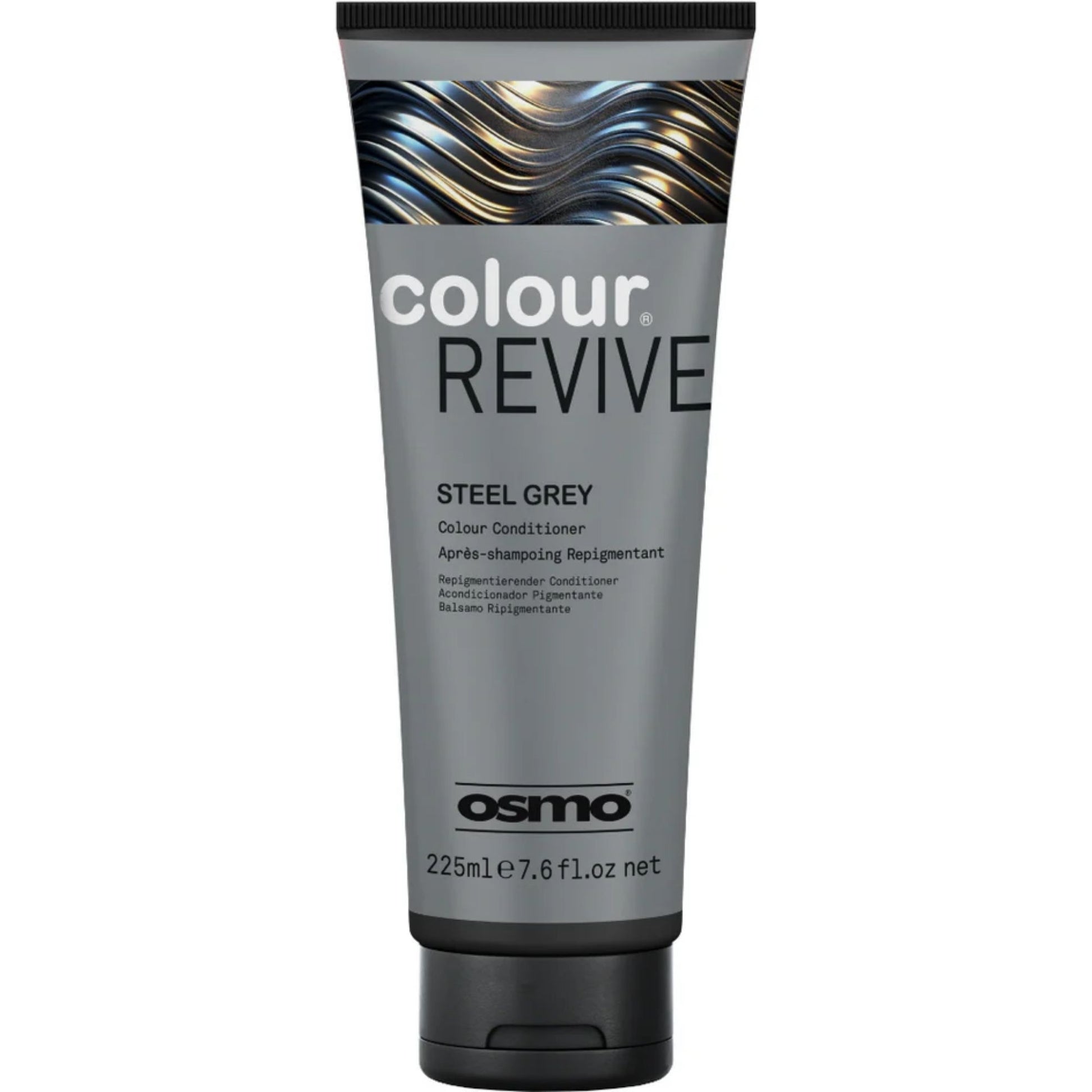 Osmo Colour Revive Steel Grey 225ml semi-permanent hair toner for cool grey hair tones