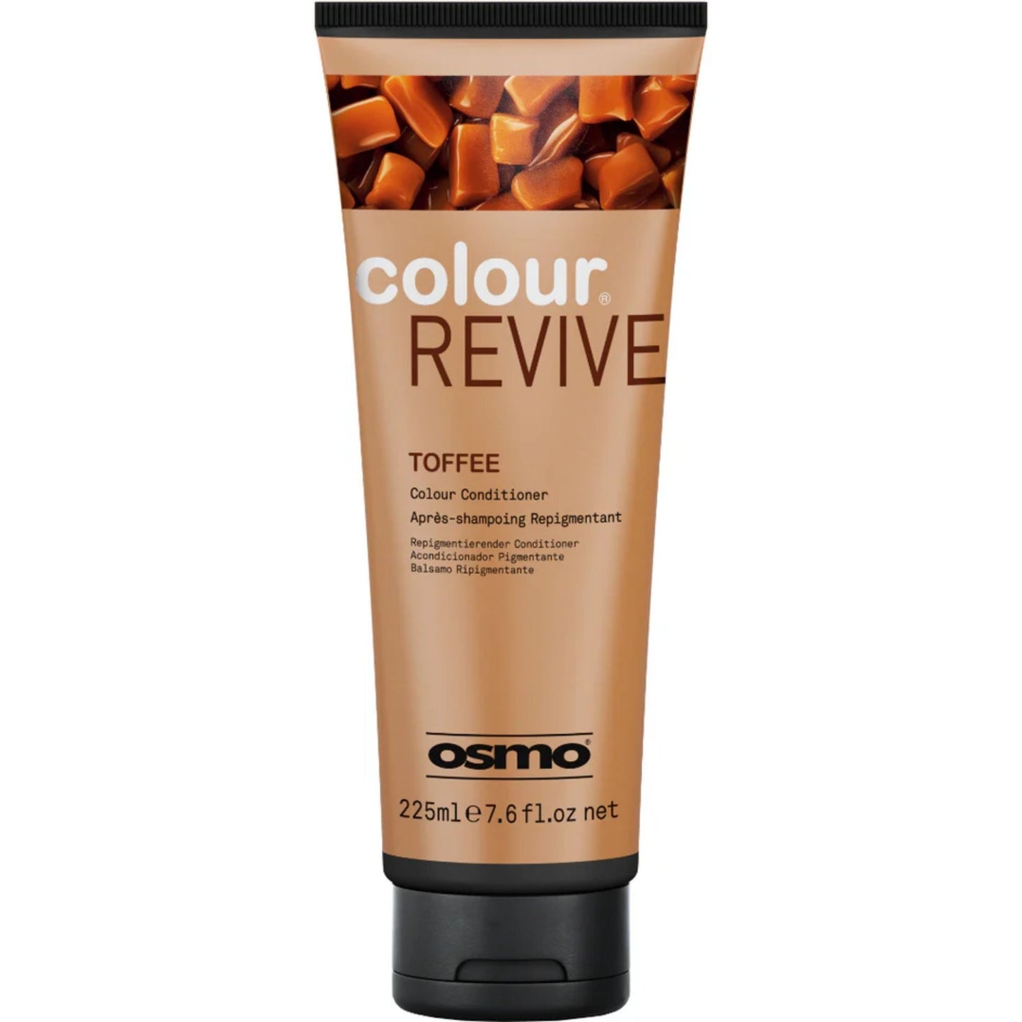 Osmo Colour Revive Toffee 225ml semi-permanent hair toner for warm toffee brown hair