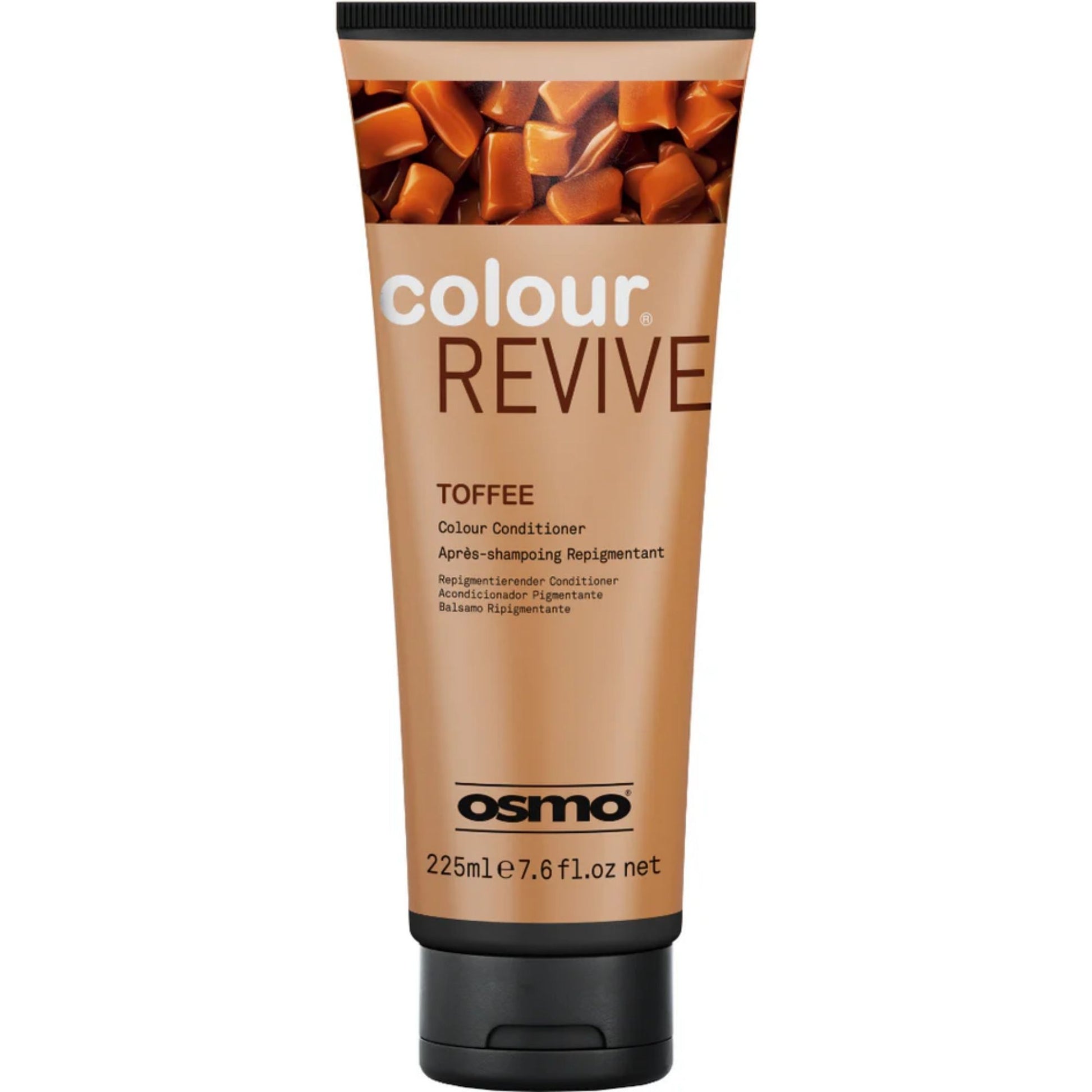 Osmo Colour Revive Toffee 225ml semi-permanent hair toner for warm toffee brown hair