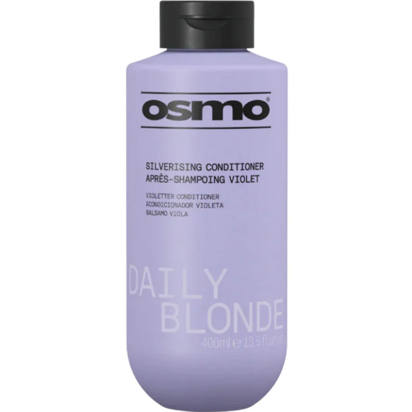 Osmo Daily Blonde Silverising Conditioner 400ml purple conditioner for blonde, grey, and silver hair