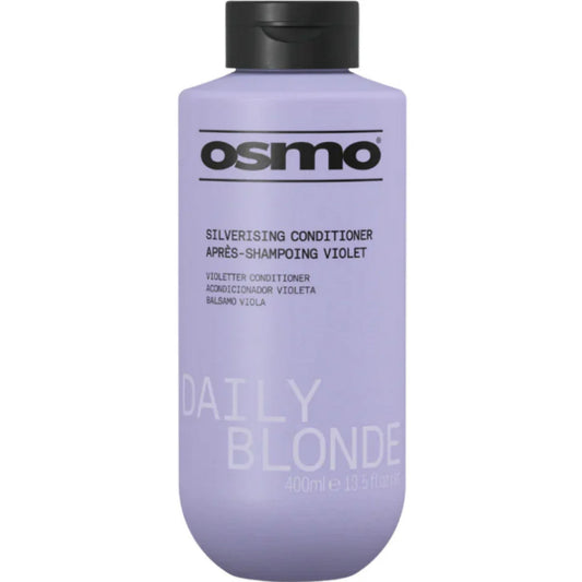 Osmo Daily Blonde Silverising Conditioner 400ml purple conditioner for blonde, grey, and silver hair
