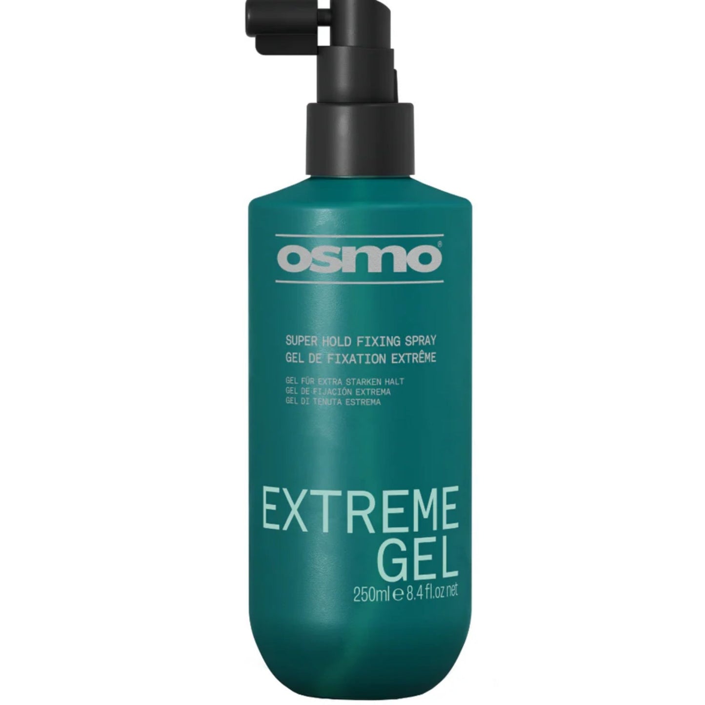 Osmo Extreme Gel Spray 250ml strong hold styling spray gel for long-lasting control and defined hairstyles