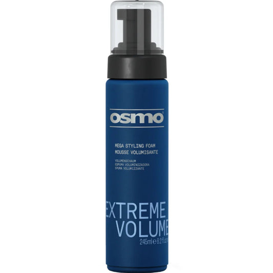 Osmo Extreme Volume Mega Styling Foam 245ml volumising hair mousse for lift, body, and fullness