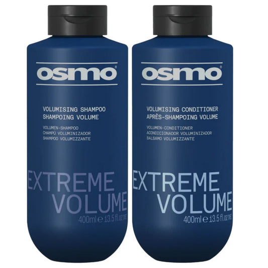 Osmo Extreme Volume Shampoo and Conditioner Duo 400ml volumising set for fine and flat hair