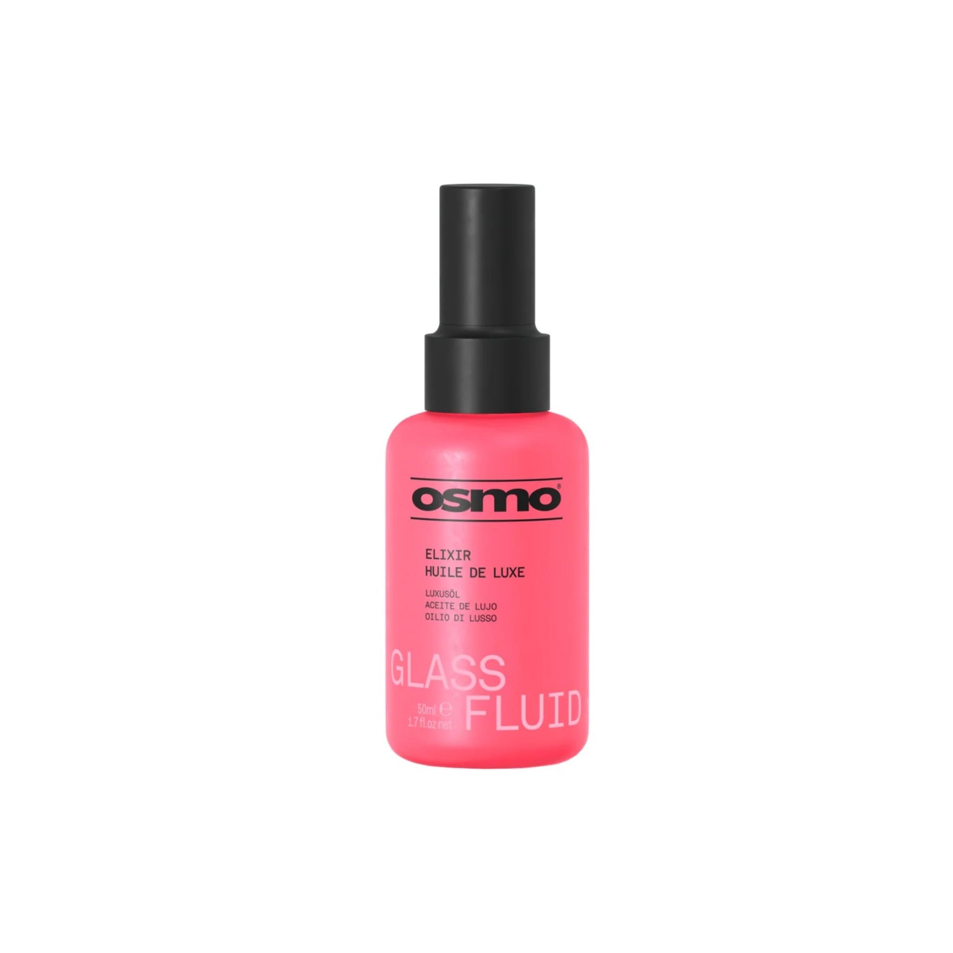 Osmo Glass Fluid Luxe Elixir 50ml high-shine hair serum for smooth and glossy hair