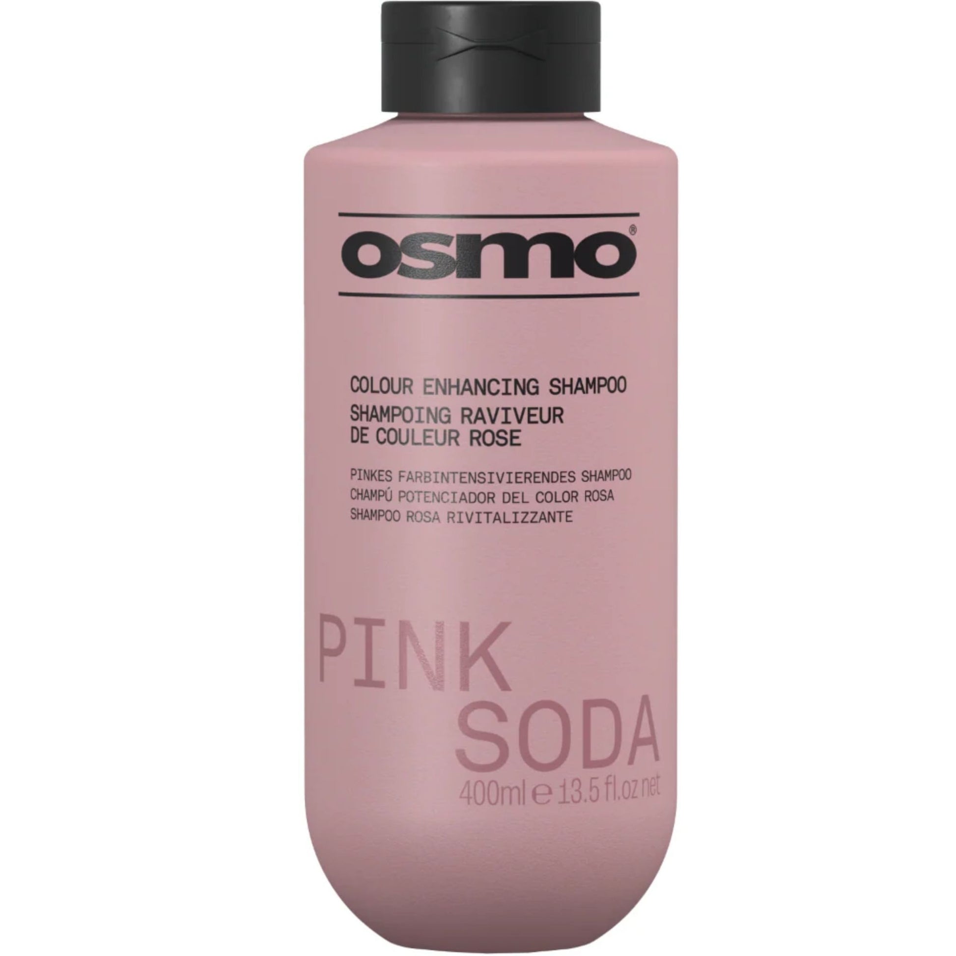 Osmo Pink Soda Colour Enhancing Shampoo 400ml colour enhancing shampoo for coloured hair