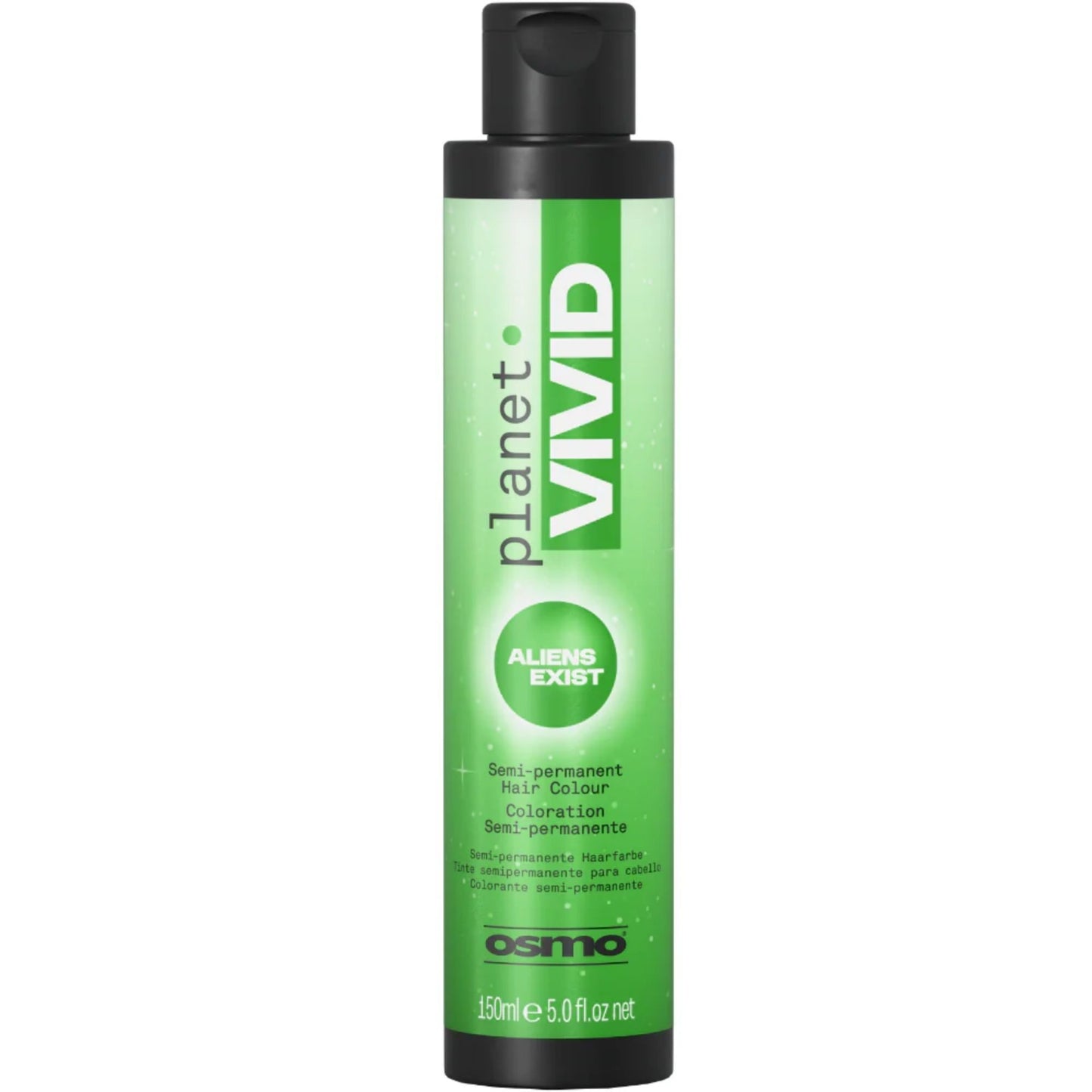 Osmo Planet Vivid Aliens Exist 150ml semi-permanent vivid green hair colour dye