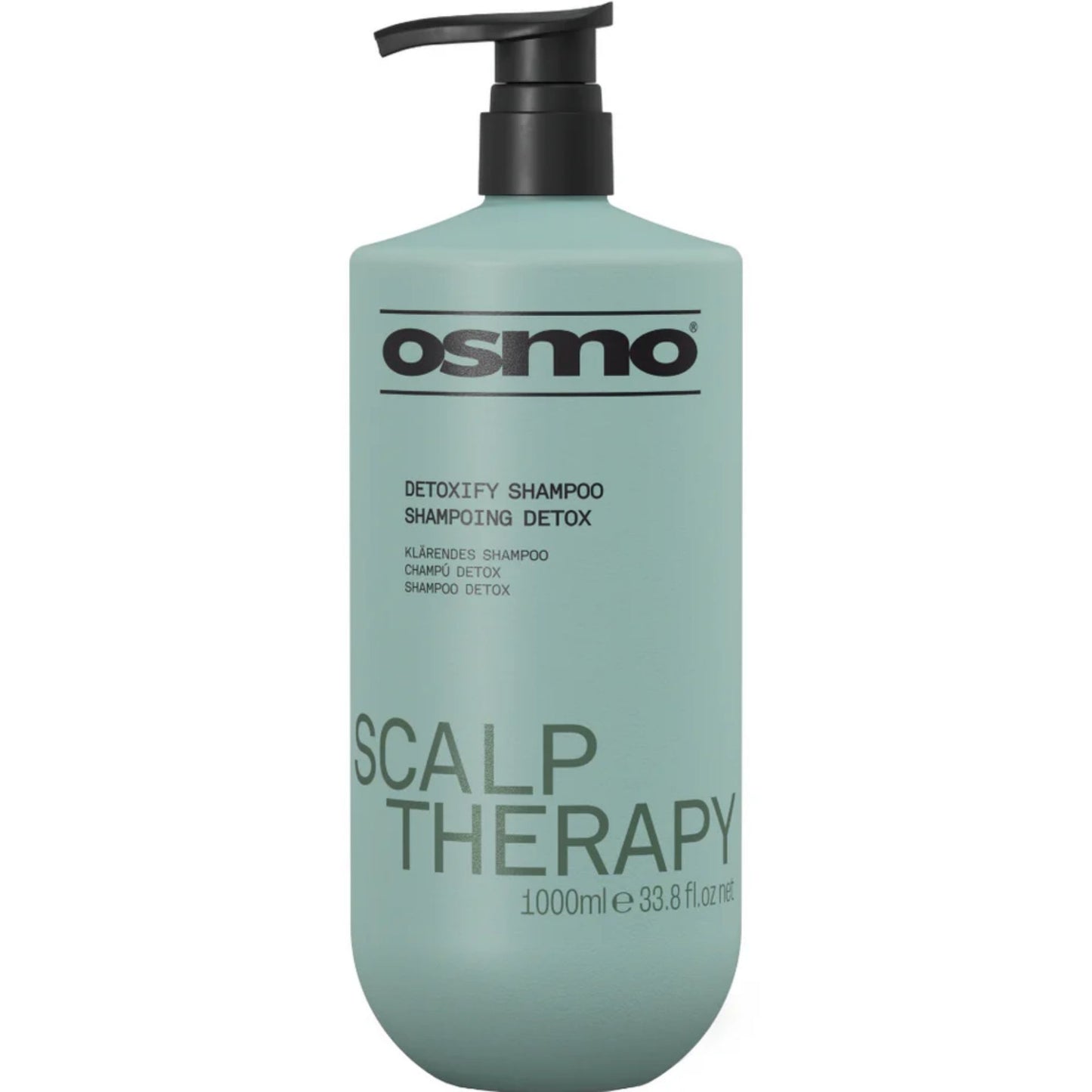 Osmo Scalp Therapy Detoxify Shampoo 1000ml clarifying shampoo for scalp cleansing and buildup removal