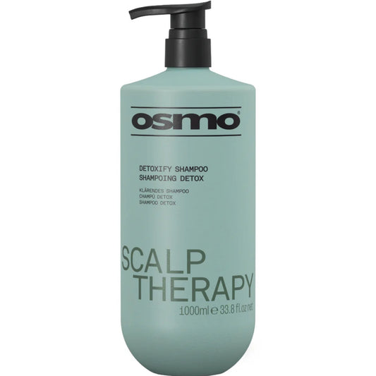 Osmo Scalp Therapy Detoxify Shampoo 1000ml clarifying shampoo for scalp cleansing and buildup removal