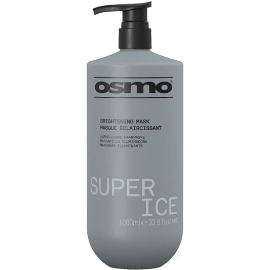 Osmo Super Ice Brightening Mask 1000ml silver toning hair mask for blonde and grey hair