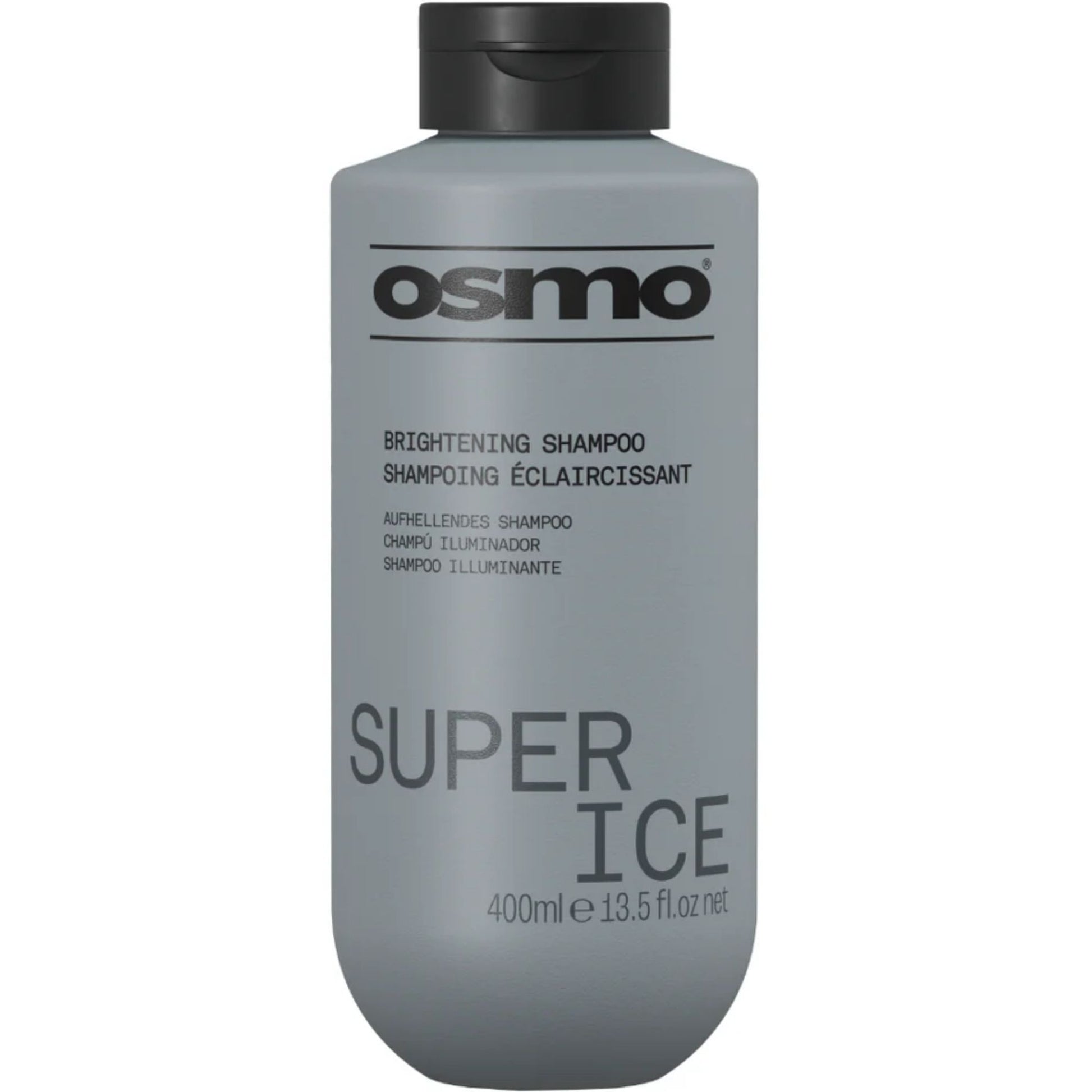 Osmo Super Ice Brightening Shampoo 400ml silver toning shampoo for blonde and grey hair
