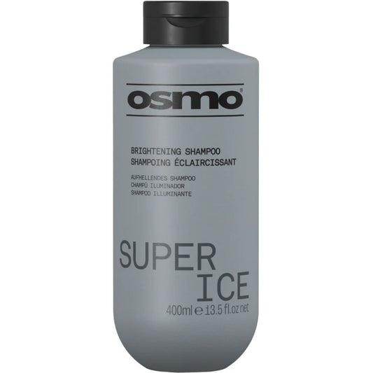 Osmo Super Ice Brightening Shampoo 400ml silver toning shampoo for blonde and grey hair