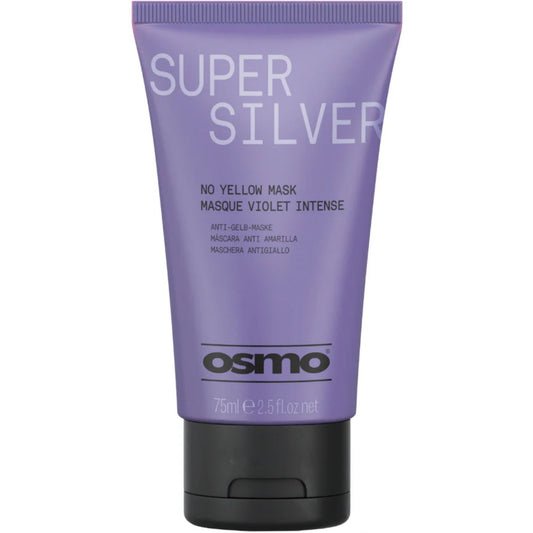 Osmo Super Silver No Yellow Mask 75ml travel purple toning mask for blonde hair brassiness control