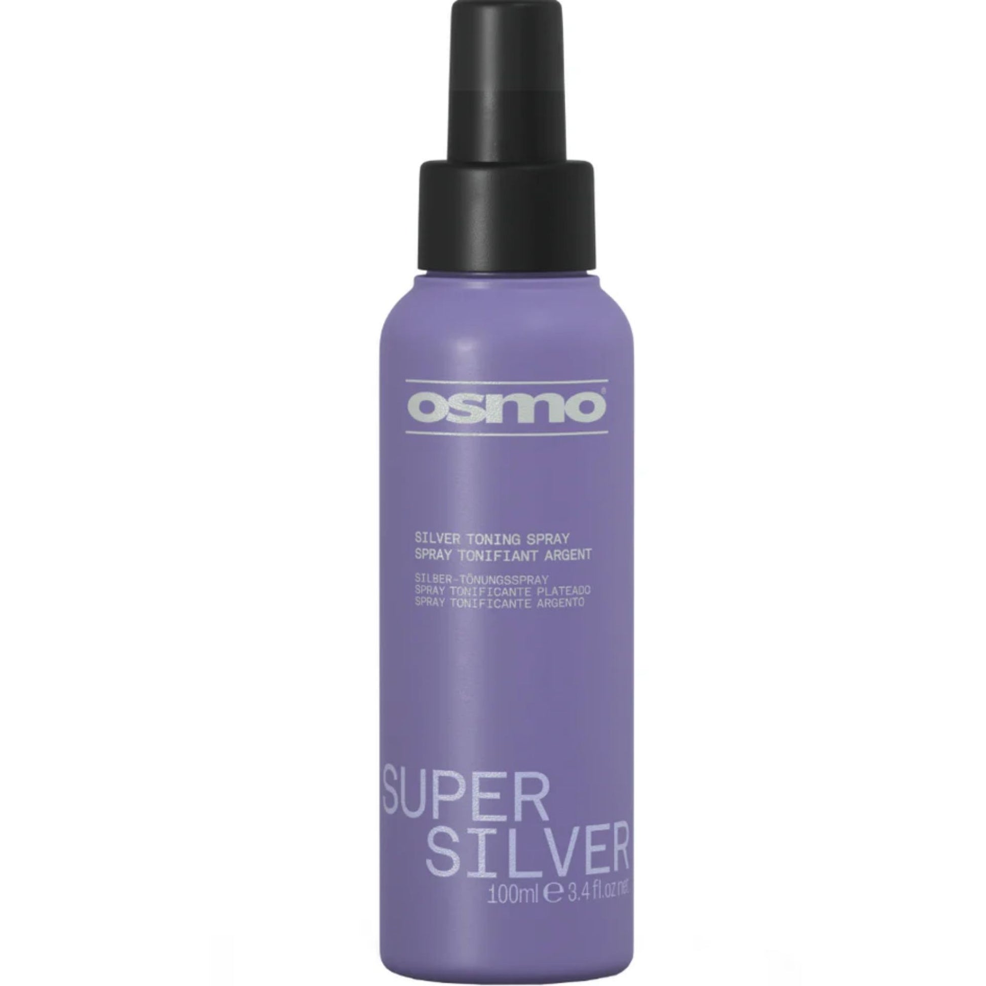 Osmo Super Silver Toning Spray 100ml purple toning spray for blonde hair brassiness correction