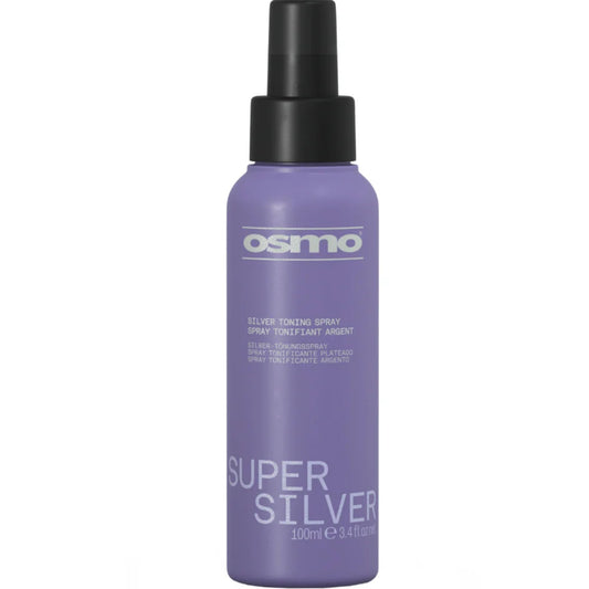 Osmo Super Silver Toning Spray 100ml purple toning spray for blonde hair brassiness correction