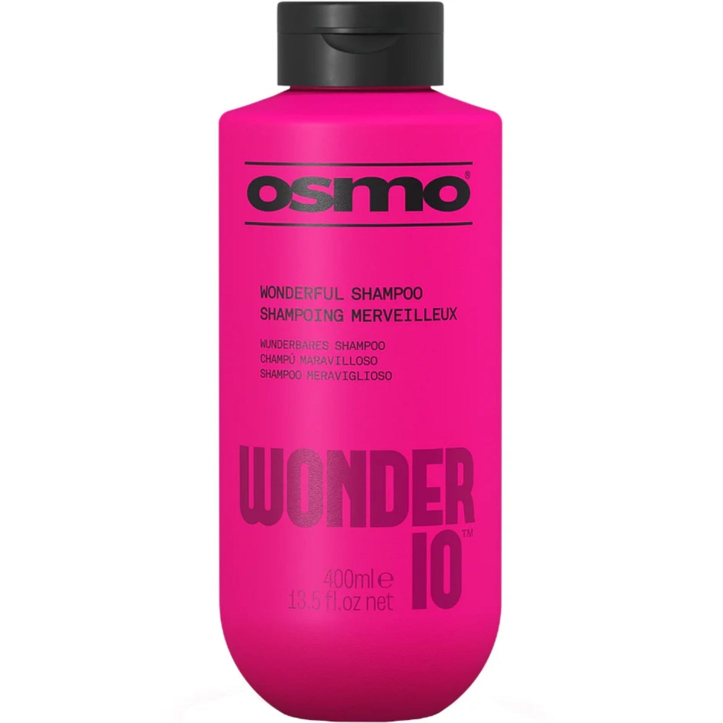 Osmo Wonder 10 Shampoo 400ml multi-benefit shampoo for hydration, repair, and shine