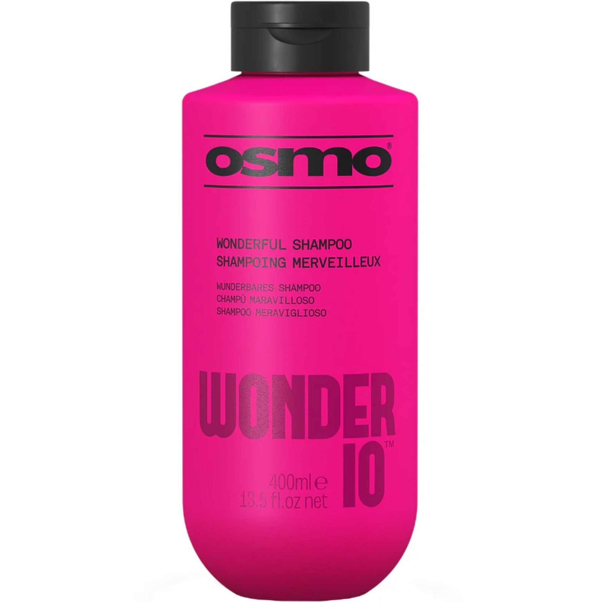 Osmo Wonder 10 Shampoo 400ml multi-benefit shampoo for hydration, repair, and shine