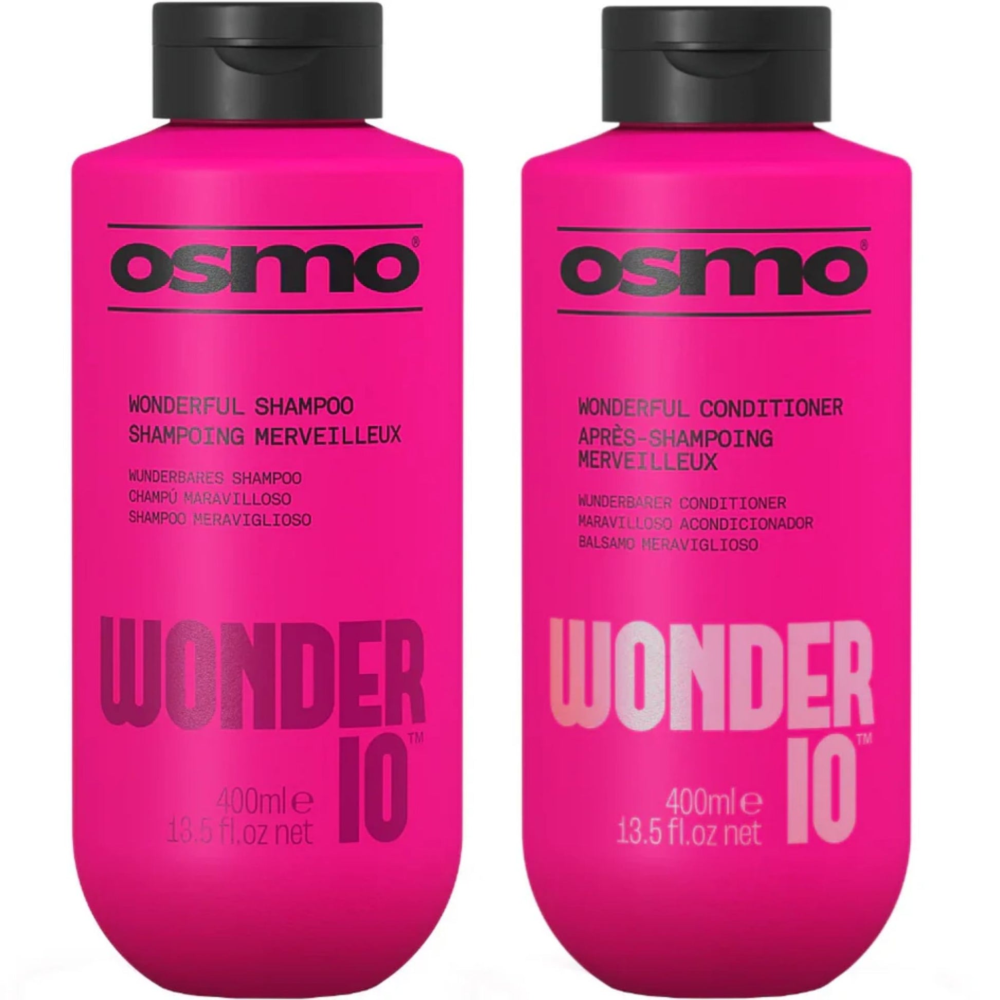 Osmo Wonder 10 Shampoo and Conditioner Duo 400ml multi-benefit haircare set for repair and hydration
